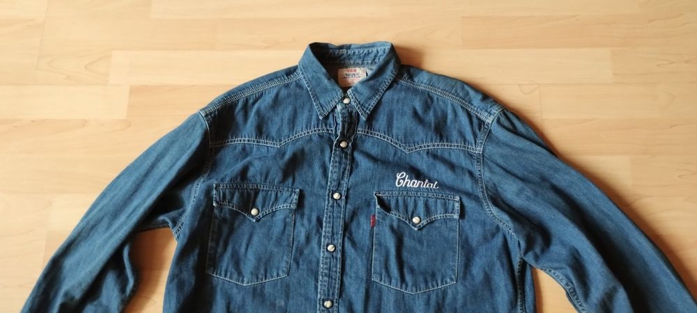 Koszula Levi's Chantal Gruby solidny Jeans