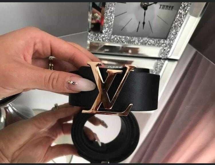 Pasek klamra Moschino OKAZJA Damski Guess Louis LV Vuitton