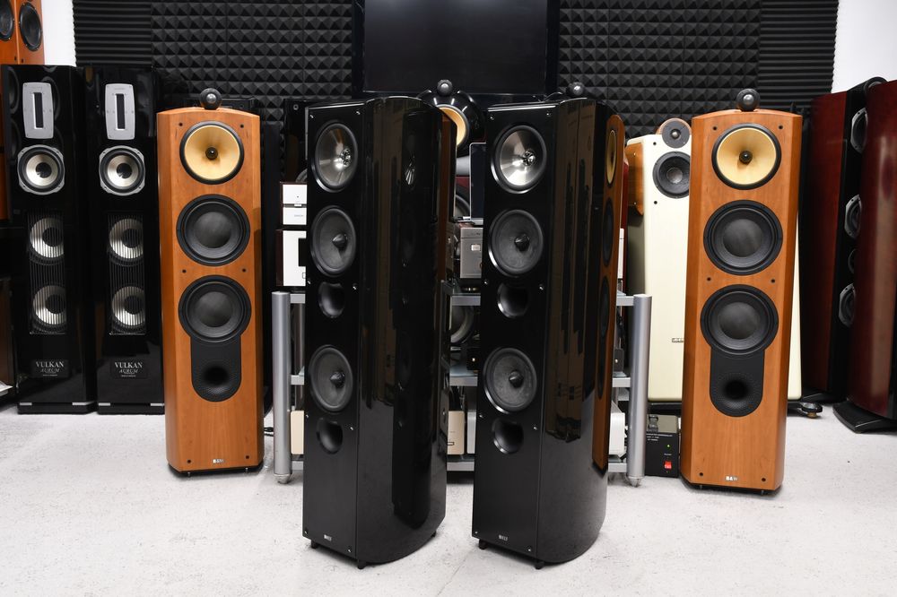 KEF XQ40 ピアノブラック　ペア ケーイーエフ KEF XQ40 スピーカー ペア マホガニー @33014 / 中古