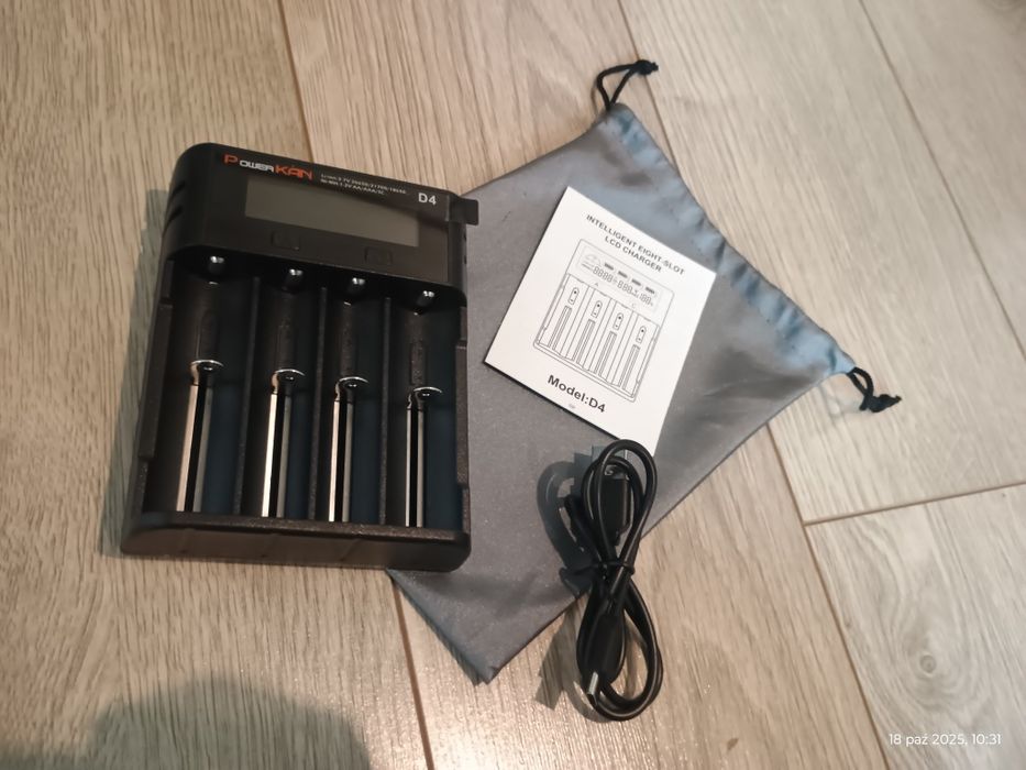 Ładowarka sieciowa do baterii akumulatorkow