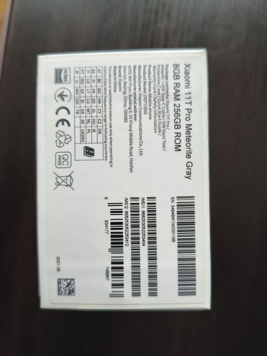 Xiaomi 11 t pro 8/256 5g