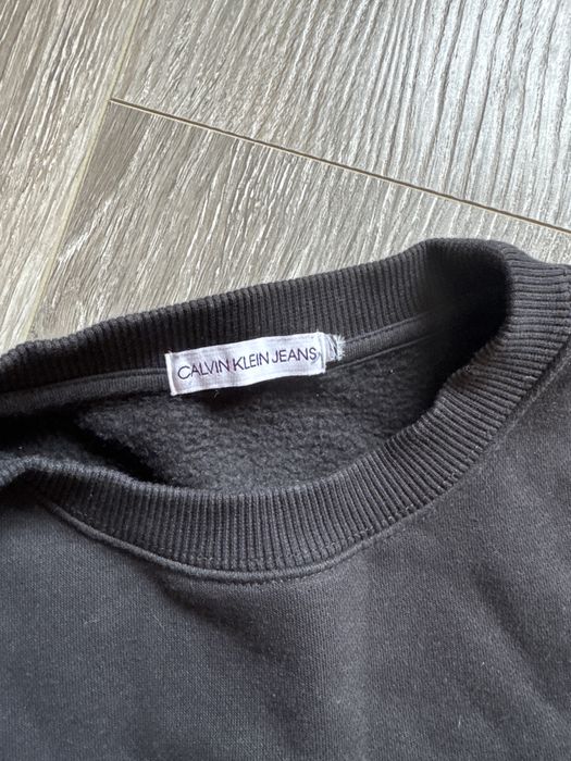 Світшот чорний calvin klein S розмір