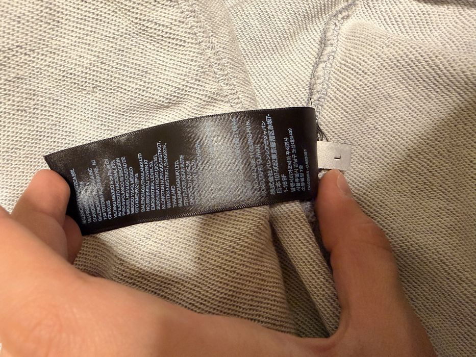 Balenciaga zip-up hoodie incognito