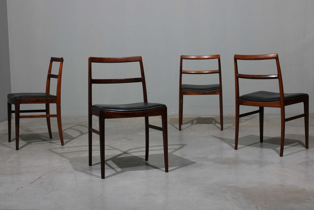 Conjunto de 10 Cadeiras Arne Vodder Modelo 430 em pau santo