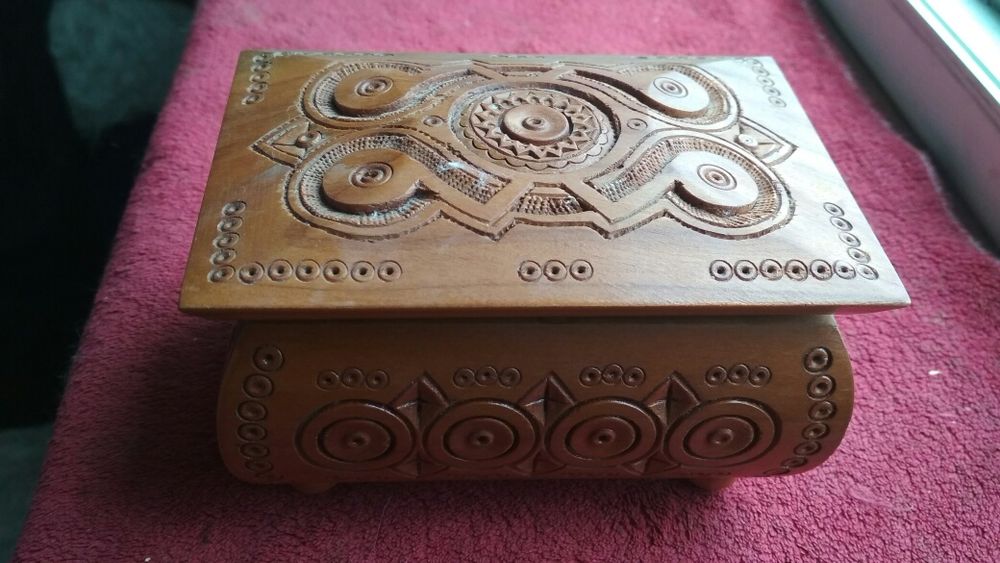 Деревянная шкатулка ссср