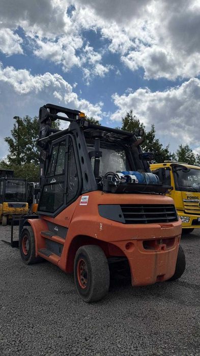 Wózek widłowy Linde H80T-01 / UDT/ Gwarancja 3 m. / LPG