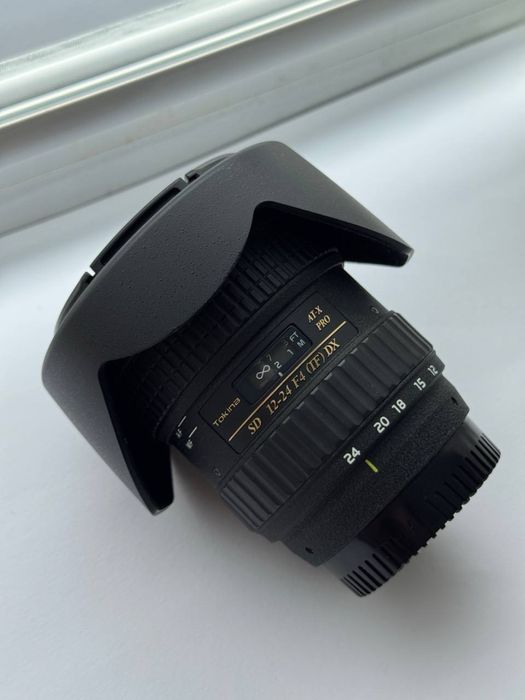 Широкоугольний об’єктив Tokina AT-X 124 PRO DX 12-24mm F4  for Nikon