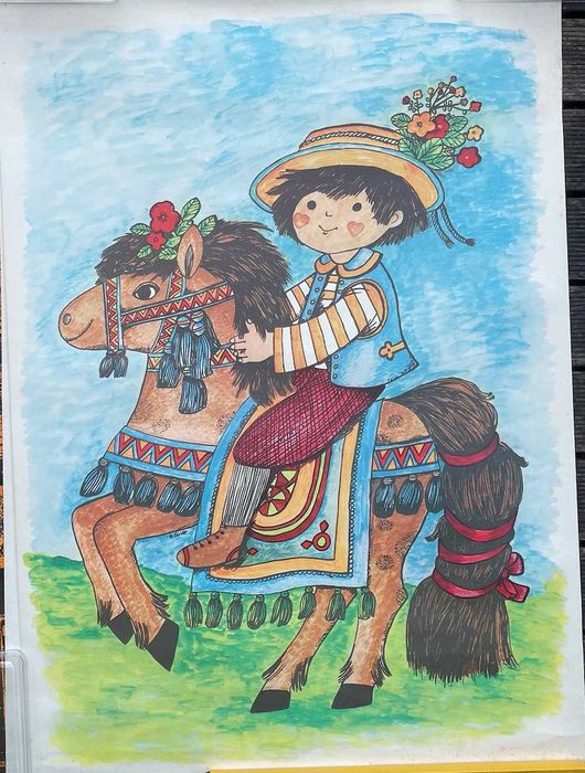 Poster Tauromaquia Colete Encarnado