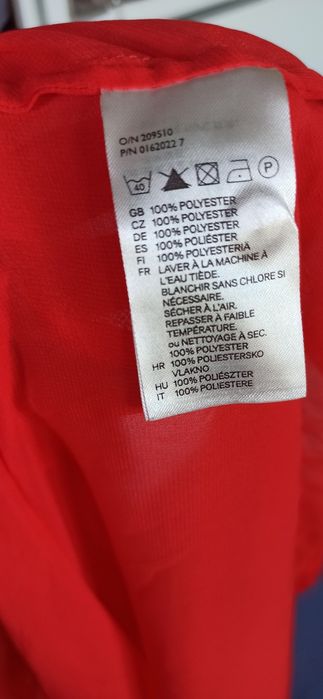 Bluzka letnia czerwona