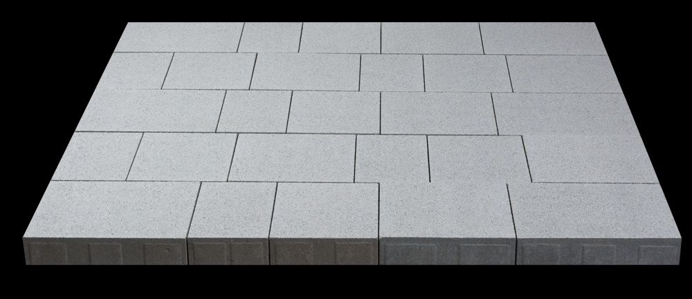 Kostka Settline Verino kolor stalowy jasny grubość 6 cm