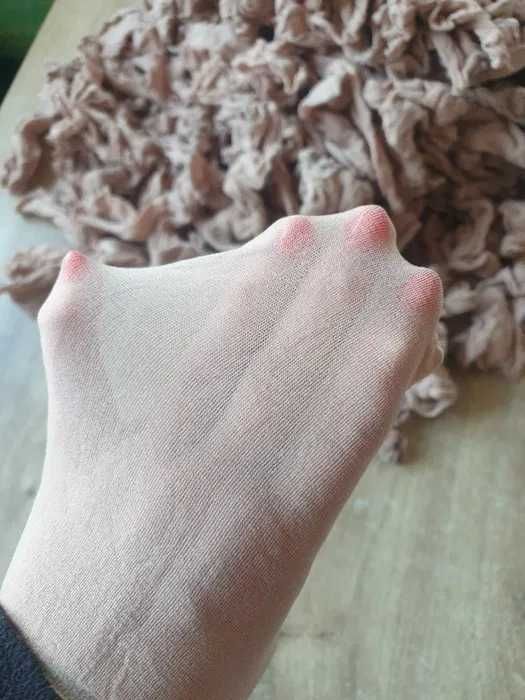 stopki do przymierzania butów 100 sztuk beżowe cienkie damskie