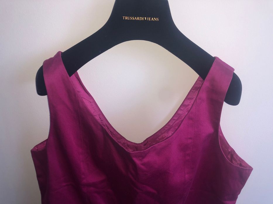 Gorset fuksja piękny r. 40