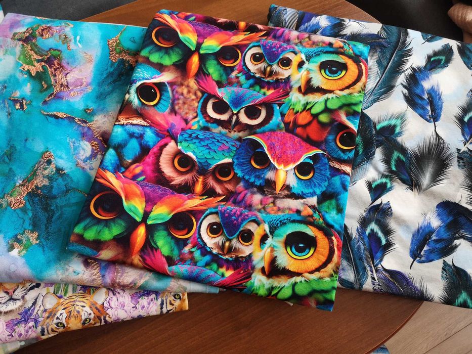 Single Jersey wiskozowy panel 70cmx170cm