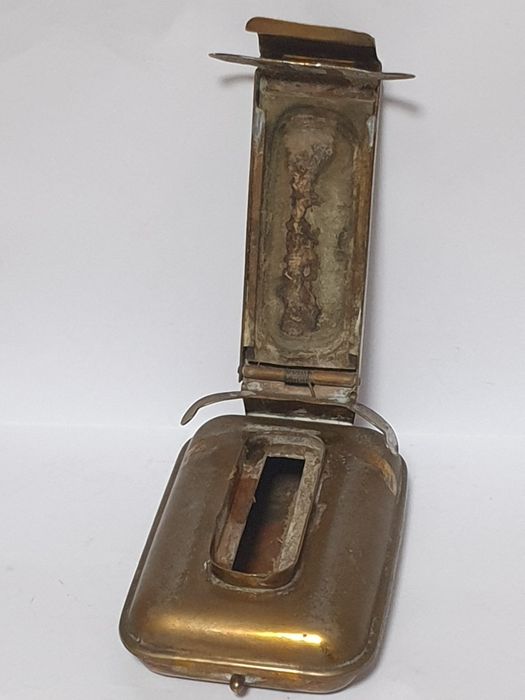 Antigo medicinal esterilizador portatil de campo de batalha francês