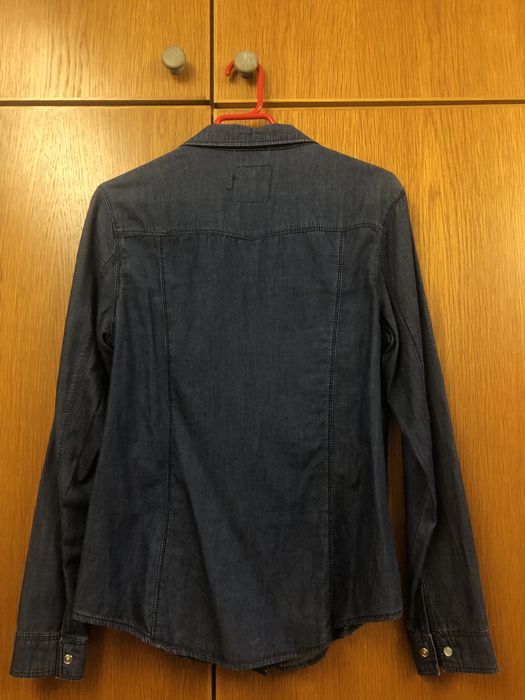 Camisa azul ganga