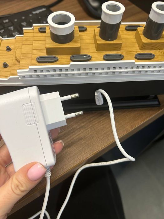 Зволожувач повітря Увлажнитель воздуха "Титаник" 250мл НІЧНИК+ПУЛЬТ