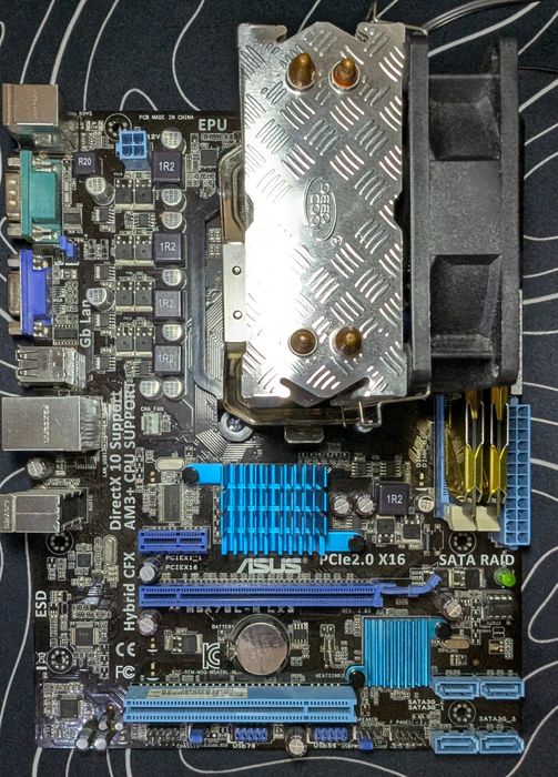 Amd Fx4300, asus m5a78l-m lx3, ddr3 8gb, deep cool