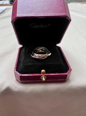 Pierścień Cartier tricolor