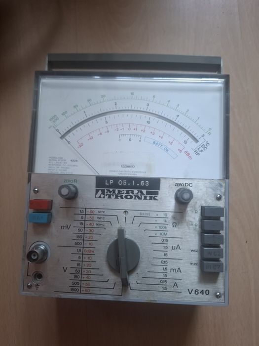 Multimetr Meratronik V640
