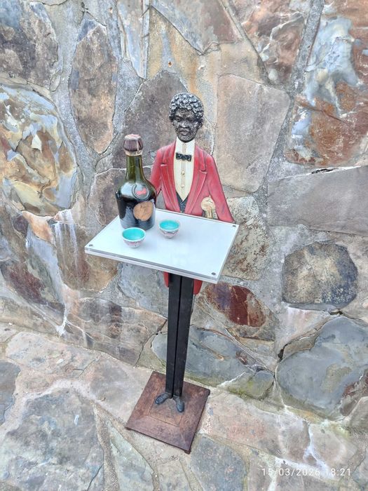 Blackmore Escultura Ferro Fundido Anos 20 Original 91 cm