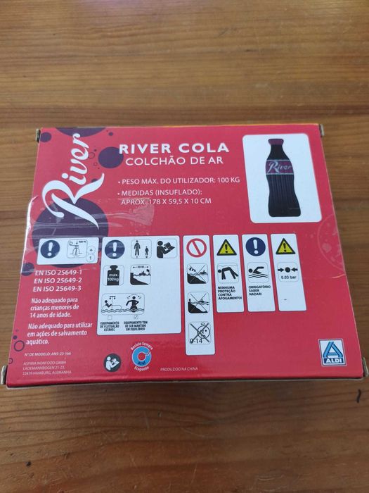 Colchao de ar River Cola