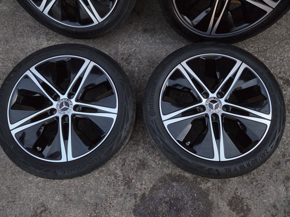 Felgi aluminiowe z oponami Mercedes C CLA 5X112 18"