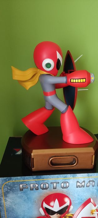 Proto Man Mega Man First 4 figures Statua figurka Sideshow Kotobukiya