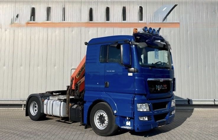 MAN TGX 18.400 com grua