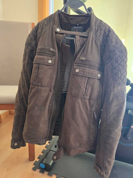 Casaco motard Try em tecido – Tamanho M
