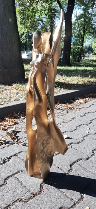 Rzeźba 80cm z jednego kawałka drewna