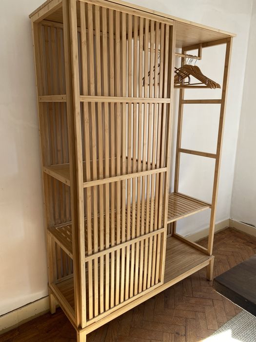 Roupeiro NORDKISA - IKEA em bambu