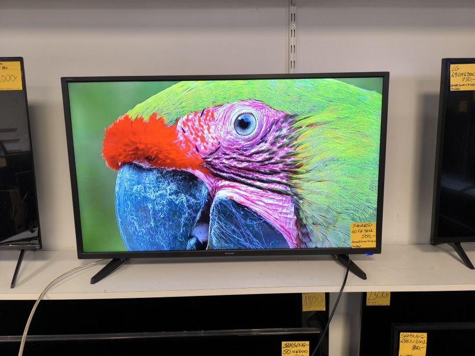 Sharp 40 cali FHD Smart WiFi DVB-T2 HEVC 40FG5242 gwarancja 3m telewizor