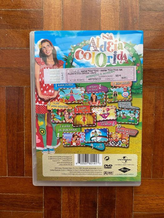 Dvd Xana Toc Toc- Na Aldeia Colorida Almada, Cova Da Piedade