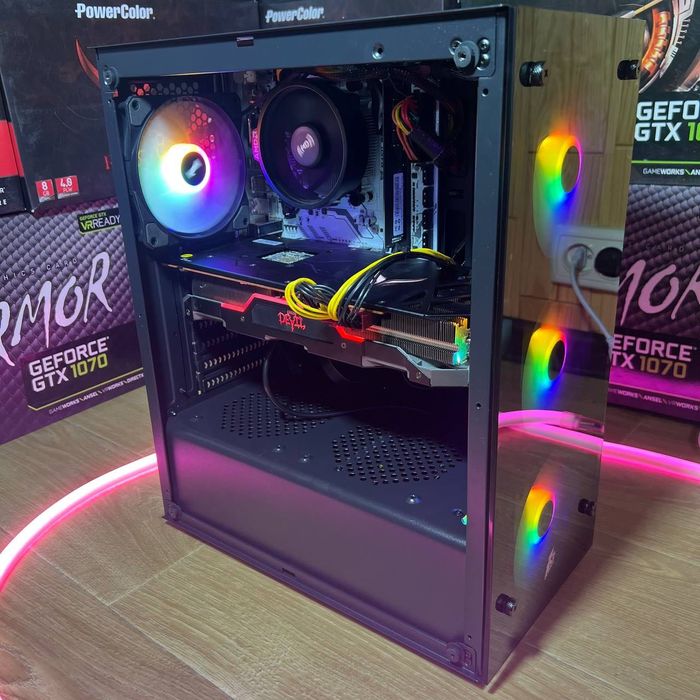 RX 5700 XT (RTX 3060), Ryzen 5 5500 | Игровой ПК Ігровий компьютер