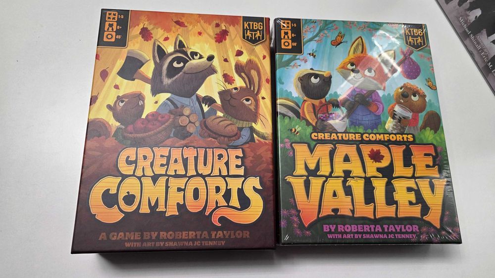 Creature Comforts & Maple valley Kickstarter Exclusive Edition gra planszowa