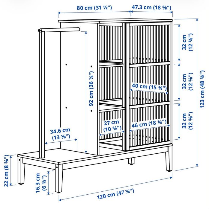 Estante IKEA Nordkisa