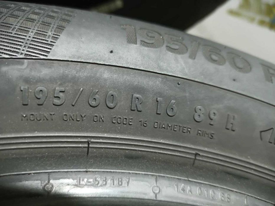 Шини Continental 195/60R16. 4шт. Зима 2024р (0794)