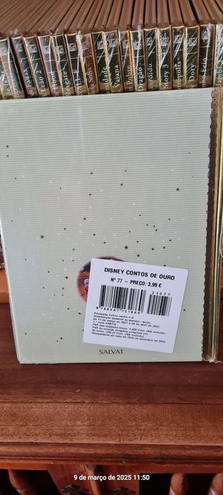 Coleção livros crianças Contos de Ouro da Disney