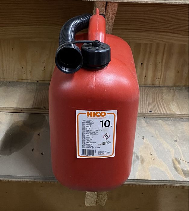 Канистра для топлива Hico 10л: 350 грн. - Каністри Запоріжжя на Olx
