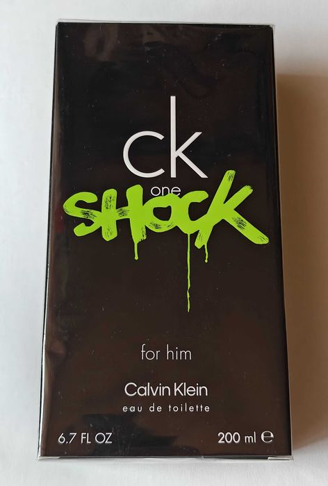 Calvin Klein CK One Shock For Him Woda Toaletowa 200ml NOWA
