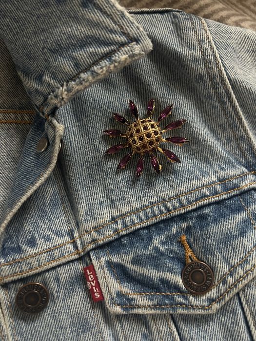 Вінтажні кліпси та броші Robert Rose та Gem Craft