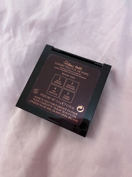 Cienie Charlotte Tilbury (pillow talk pops) oryginal