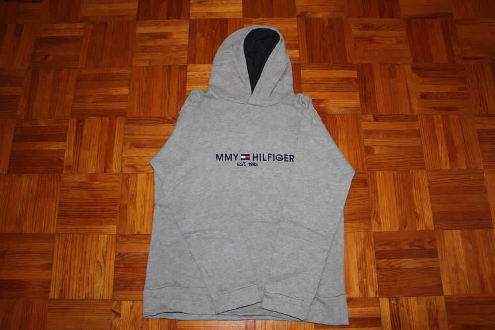 moletom cinza da Tommy Hilfiger