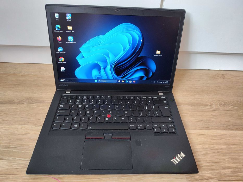 Lenovo ThinkPad T470s i5 8/256GB  zasilacz