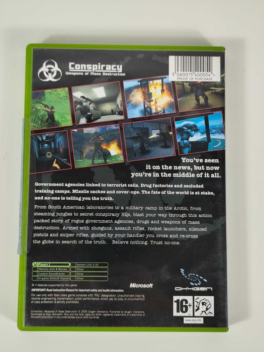 Conspiracy: Weapons of Mass Destruction - Xbox