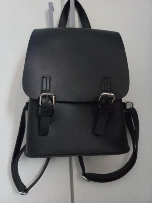 Plecak ekoskora czarny