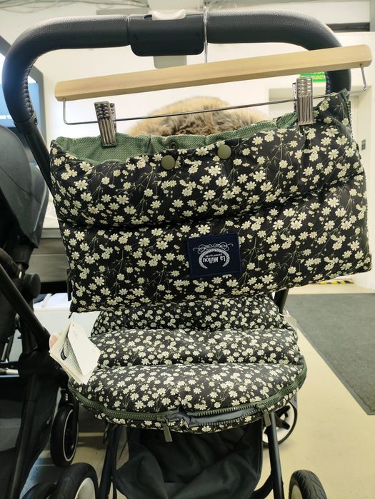 Nowy Śpiworek zimowy Lamillou Multi cybex pretty Black + mufka