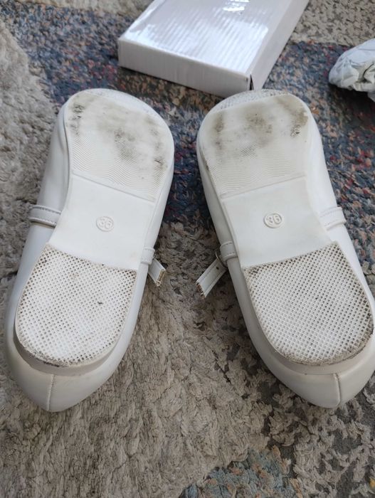 buty białe na komunię, wesele itp. rozmiar 36