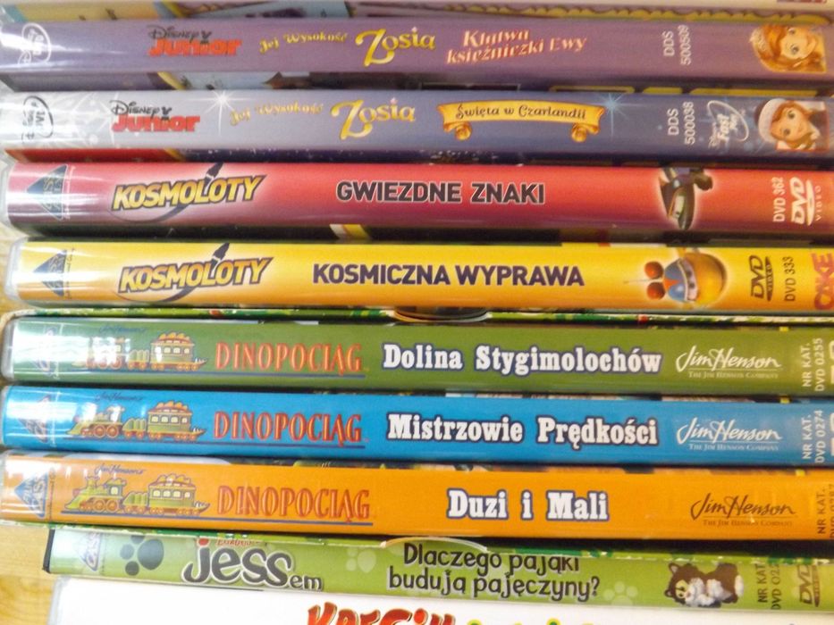 Jej wysokość Zosia dvd bajka disney film