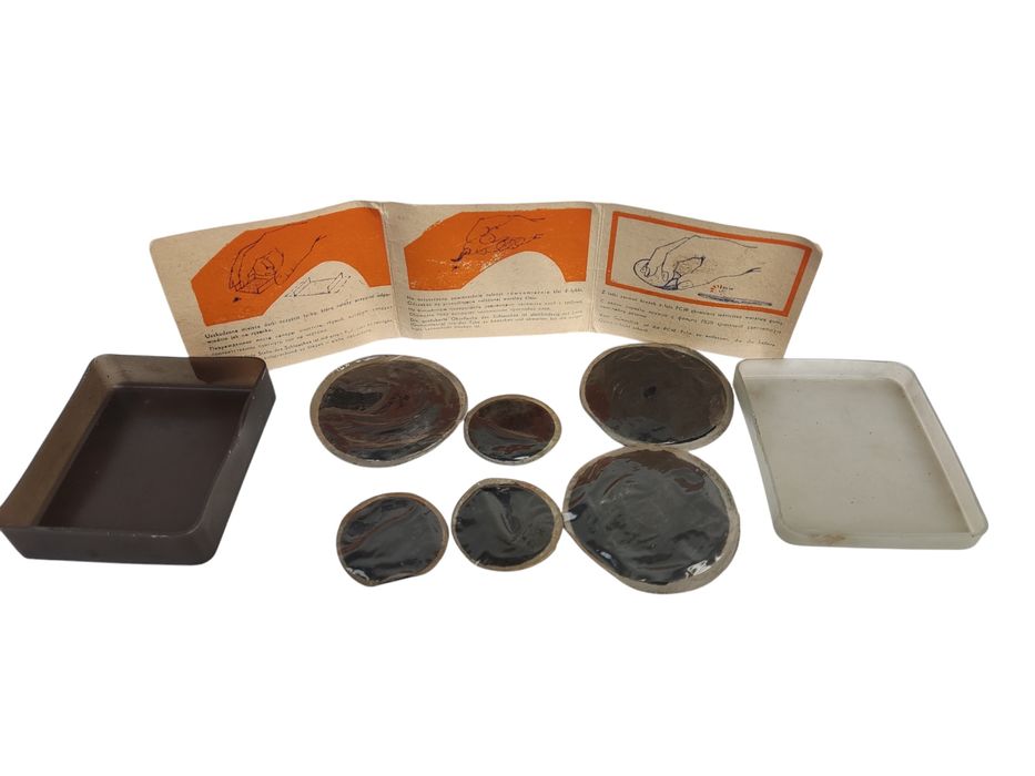 NOWY Zestaw łatek lux do Wulkanizacji na Zimno PRL Vintage